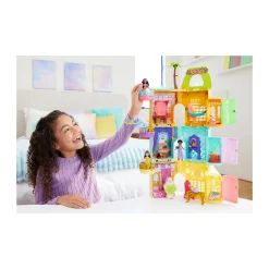 DISNEY PRINCESS Mattel – torre a sorpresa, set con mini bambola del mondo disney e accessori a sorpresa inclusi><noscript><img width=