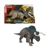 Jurassic World Mattel – nasutoceratopo ruggito selvaggio jw – dinosauro snodato con suoni e attacco coda> Action Figures