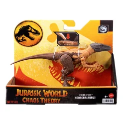 Jurassic World Mattel attacco fatale – herrerasaurus con articolazioni e azione d’attacco><noscript><img width=