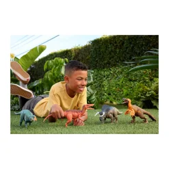 Jurassic World Mattel la rinascita – baryonyx ruggito selvaggio, dinosauro snodato con suoni, ruggito e attacco multidirezionale azionato con la coda> Action Figures