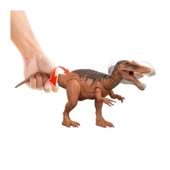 Jurassic World Mattel la rinascita – baryonyx ruggito selvaggio, dinosauro snodato con suoni, ruggito e attacco multidirezionale azionato con la coda><noscript><img width=