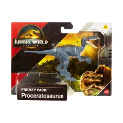 Jurassic World Mattel la rinascita – proceratosaurus frenzy, dinosauro snodato con design ispirato al film e articolazioni mobili><noscript><img width=