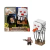 MINECRAFT Mattel – ghast attacco esplosivo, personaggio con luci, suoni, lanciatore e proiettile, piglin guerriero incluso> Action Figures Per Adulti|Action Figures