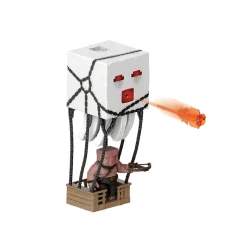 MINECRAFT Mattel – ghast attacco esplosivo, personaggio con luci, suoni, lanciatore e proiettile, piglin guerriero incluso><noscript><img width=