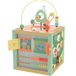 WOOD 'N' PLAY Maxi cubo multiattività in legno – wood “n” play> Giochi Di Imitazione In Legno