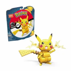 MEGA BLOKS Mega construx – mega construx pokémon elettro da 10 cm con dettagli realistici , giocattolo per bambini 6+ anni, gmd31> Costruzioni Bambini