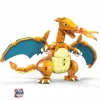 MEGA BLOKS Mega construx- pokémon charizard da costruire con più di 200 mattoncini e ali snodabili, 6+anni> Costruzioni Bambini