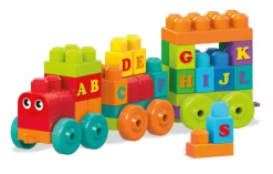 MEGA BLOKS Mega first builders – impara con il treno!> Costruzioni Bambini