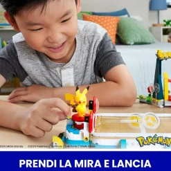 MEGA BLOKS Mega pokémon – palestra adventure builder, set centro allenamento da costruire con 1101 pezzi, include 5 personaggi snodati><noscript><img width=