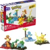 MEGA BLOKS Mega pokémon – squadra di kanto, set da costruire con 130 pezzi e 4 personaggi pokémon inclusi> Set Costruzioni