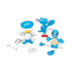 POKEMON Mega pokémon – squadra di tipo acqua, set da costruire con 79 pezzi, include include 4 pokémon e 4 pokéball><noscript><img width=