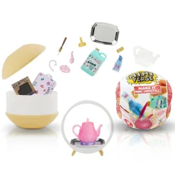 MINIVERSE MGA Mga’s miniverse make it mini lifestyle s2 – mini oggetti da collezione sorpresa, fai da te in resina: teiere, tazze, candele, vasi, 8+> Mini Dolls