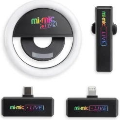 Mi mic – kit completo ring light e microfono ️ – music star> Tablet E Giochi Interattivi|Giochi E Strumenti Musicali