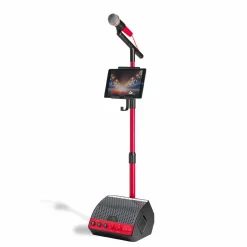 FAO Schwarz Microfono e supporto per karaoke stage stars> Giochi Musicali