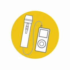 MUSIC STAR Microfono karaoke> Giochi E Strumenti Musicali