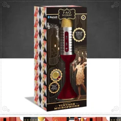 FAO Schwarz Microfono musicale bluetooth vintage> Giochi E Strumenti Musicali