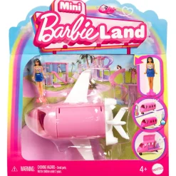Barbie Mini land – aereo dei sogni, set con mini veicolo e bambola con sorpresa cambia colore in acqua><noscript><img width=