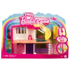 Barbie Mini land – casa dei sogni 3 – playset con bambola a sorpresa, mobili e accessori inclusi> Case Delle Bambole