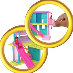 Barbie Mini land – casa dei sogni 2 – playset con bambola a sorpresa, mobili e accessori inclusi><noscript><img width=