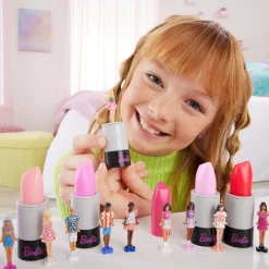 Barbie Mini land – fashionistas – mini bambole in un tubetto di rossetto con sorpresa><noscript><img width=