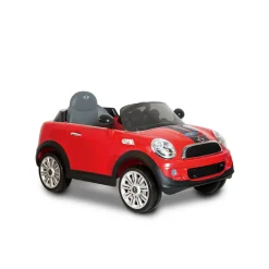 SUN&SPORT Mini cooper s rollplay 6v elettrica con telecomando, mp3, luci led> Cavalcabili Elettrici