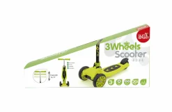 SUN&SPORT Monopattino 3 ruote deluxe><noscript><img width=