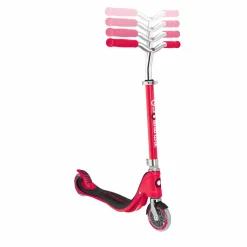 GLOBBER Monopattino flow 125 – regolabile rosso – adatto per bambini 5 – 7 anni><noscript><img width=
