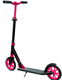 GLOBBER Monopattino nl 205 – ripiegabile nero e rosso – adatto per bambini 7 – 12 anni><noscript><img width=