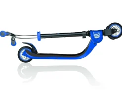 GLOBBER Monopattino primo foldable lights & flow 125  – 3 ruote navy blue- per bambini 3-7 anni><noscript><img width=