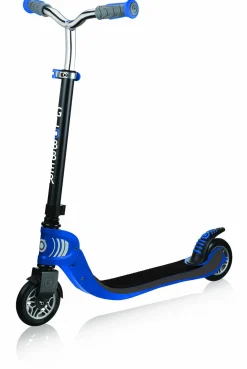 GLOBBER Monopattino primo foldable lights & flow 125  – 3 ruote navy blue- per bambini 3-7 anni><noscript><img width=