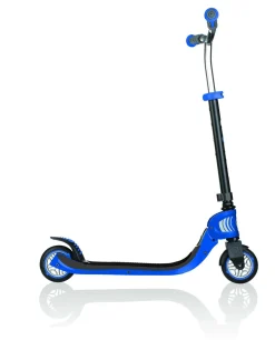 GLOBBER Monopattino primo foldable lights & flow 125  – 3 ruote navy blue- per bambini 3-7 anni><noscript><img width=