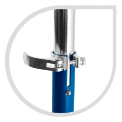 SUN&SPORT Monopattino speed line – ruote 120 mm – blu><noscript><img width=