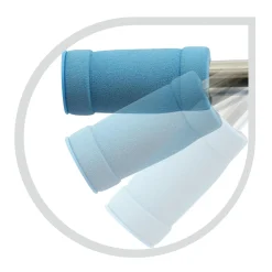 SUN&SPORT Monopattino speed line – ruote 120 mm – blu><noscript><img width=