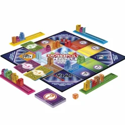 HASBRO GAMING Monopoly chance – gioco da tavolo, gioco monopoly veloce, 20 min. circa, dagli 8 anni in su><noscript><img width=