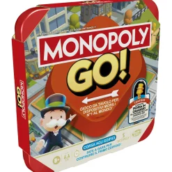 MONOPOLY go! – ispirato al famoso gioco da tavolo per dispositivi mobili – dagli 8 anni in su – 2-4 giocatori – 15 min.> Giochi Tascabili E Da Viaggio