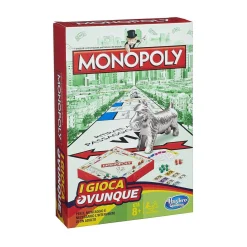 HASBRO GAMING Monopoly travel –> Giochi Tascabili E Da Viaggio