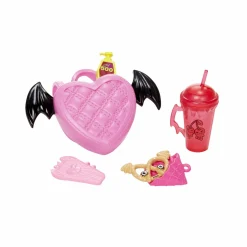 Monster High – draculaura, bambola con accessori e cucciolo di pipistrello, snodata e alla moda con capelli rosa e neri, giocattolo per bambini, 4+ anni, hhk51><noscript><img width=