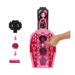 Monster High – draculaura e i misteri in giardino, set con bambola e guardaroba, 19 accessori e abiti inclusi><noscript><img width=