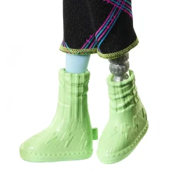 Monster High – frankie stein creepover party, bambola con outfit dettagliato e accessori per il pigiama party, cucciolo watzie incluso><noscript><img width=