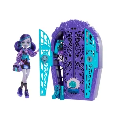Monster High – twyla e i misteri in giardino, set con bambola e guardaroba, 19 accessori e abiti inclusi> Fashion Dolls