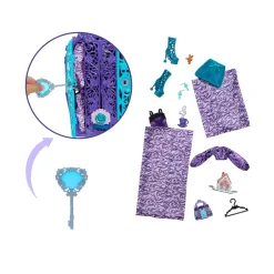 Monster High – twyla e i misteri in giardino, set con bambola e guardaroba, 19 accessori e abiti inclusi><noscript><img width=