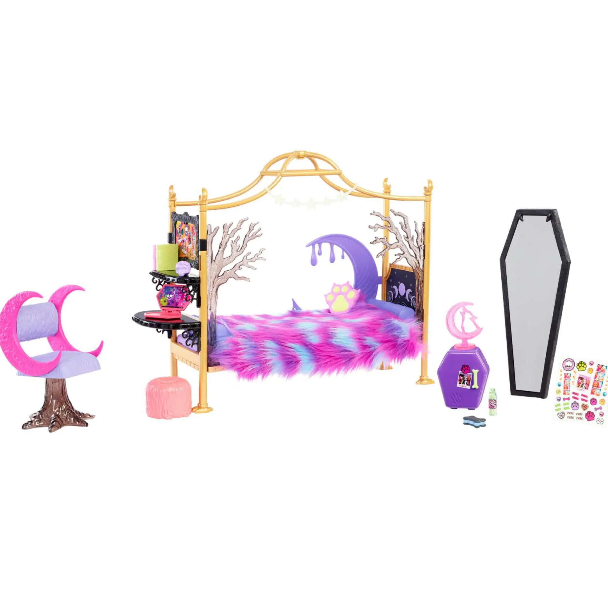Monster High ™ playset camera da letto di clawdeen wolf™> Fashion Dolls