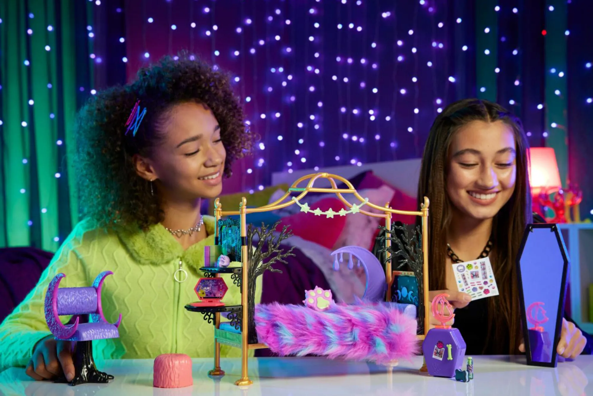 Monster High ™ playset camera da letto di clawdeen wolf™> Fashion Dolls