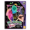 LISCIANI Monster high sketchbook monster hug scratch reveal> Kit Artistici E Pittura