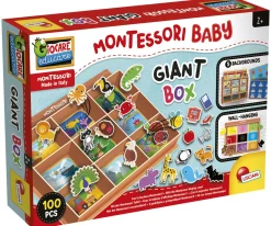 LISCIANI Montessori baby box gigante> Primi Apprendimenti