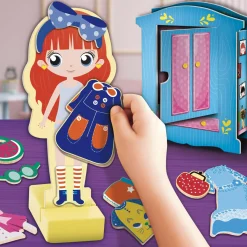 LISCIANI Montessori baby legno magnetic fashion doll><noscript><img width=