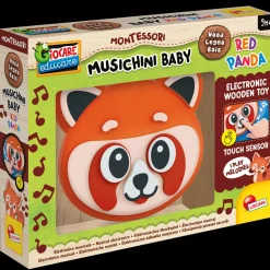 LISCIANI Montessori wood music red panda> Primi Apprendimenti