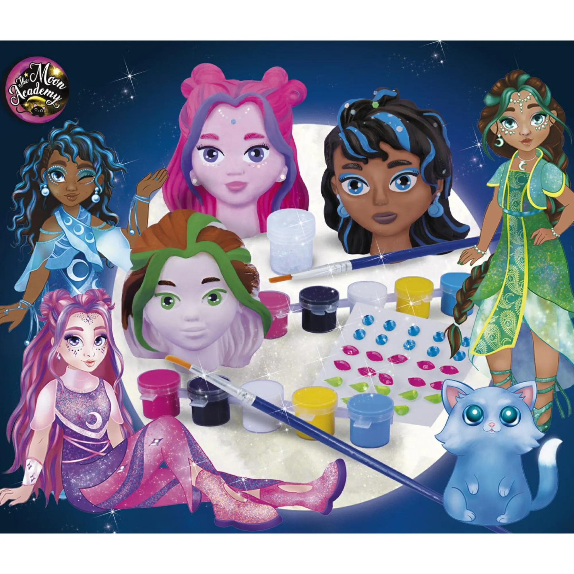 LISCIANI Moon magic art girls – kit creativo magico – the moon academy –> Moda, Gioielli, Decorazioni, Cosmetici