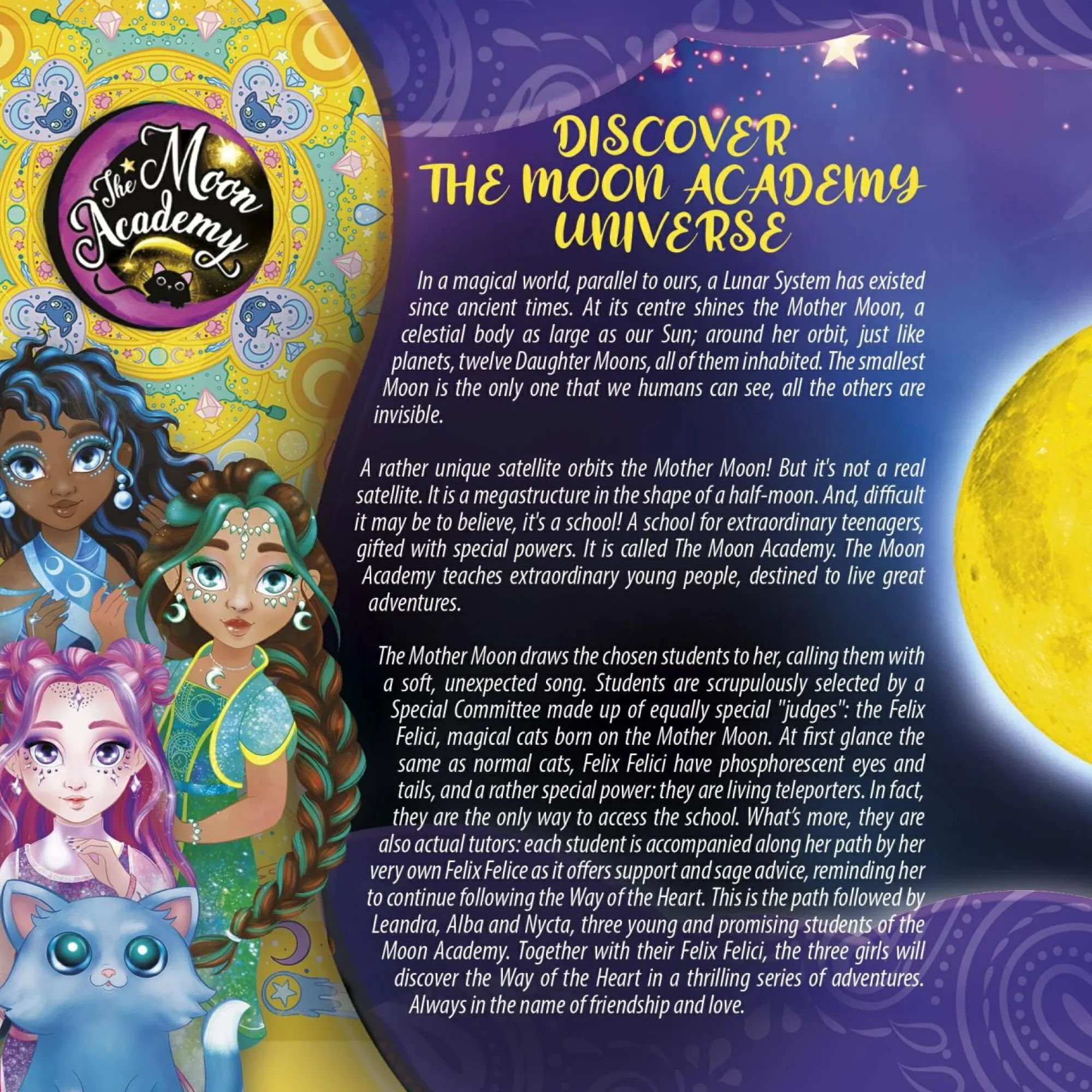 LISCIANI Moon magic art girls – kit creativo magico – the moon academy –> Moda, Gioielli, Decorazioni, Cosmetici