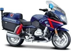 BBURAGO Moto bmw r 1200 rt  con licenza carabinieri – 1:18> Modellini Veicoli In Scala